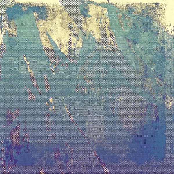 Geometric rough grunge texture. With different color patterns — ストック写真