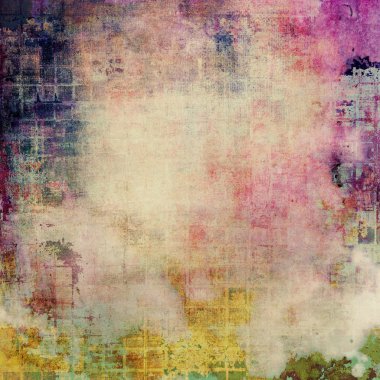 Eski antika doku veya arka plan. Farklı renk desen ile