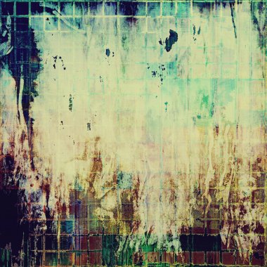 Eski antika doku veya arka plan. Farklı renk desen ile