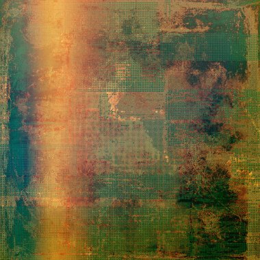 Vintage eski doku alan metin veya resim, sıkıntılı grunge arka plan ile. Farklı renk desen ile