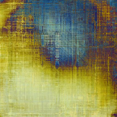 Yaşlı doku. Farklı renk desen ile