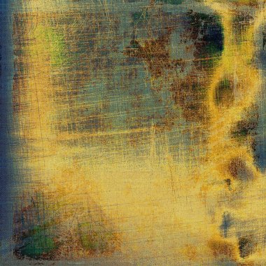 Yaşlı doku. Farklı renk desen ile