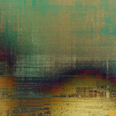 Antika arka plan grunge tasarım öğeleri ve farklı renk desen