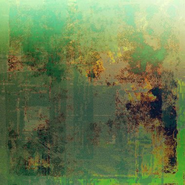 Abstract retro design composition. Stylish grunge background. With different color patterns