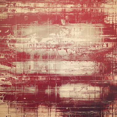 Abstract retro design composition. Stylish grunge background. With different color patterns