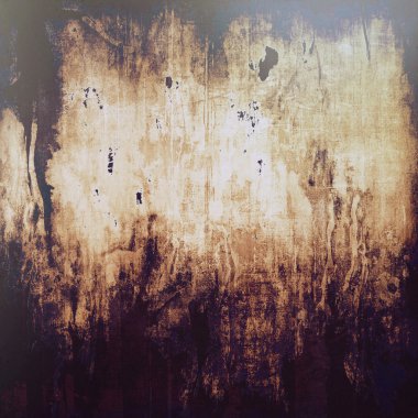 Abstract retro design composition. Stylish grunge background. With different color patterns