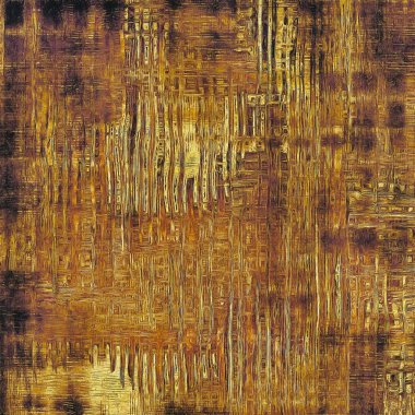 Abstract retro design composition. Stylish grunge background. With different color patterns