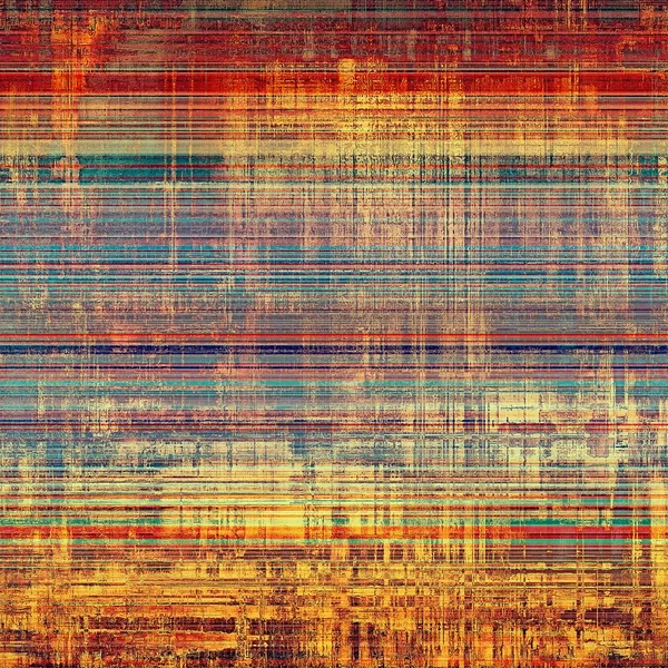 グランジ効果と不規則要素の抽象的なヴィンテージ背景。さまざまなカラー パターンで — ストック写真