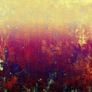 Glamour vintage frame, decorative grunge background. With different color patterns