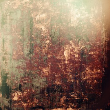 Glamour vintage frame, decorative grunge background. With different color patterns