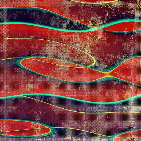 Grunge textura colorida, fundo envelhecido com diferentes padrões de cores — Fotografia de Stock