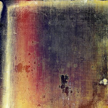 Eski tarz kirli arka plan ile dokulu vintage öğeler ve farklı renk desen