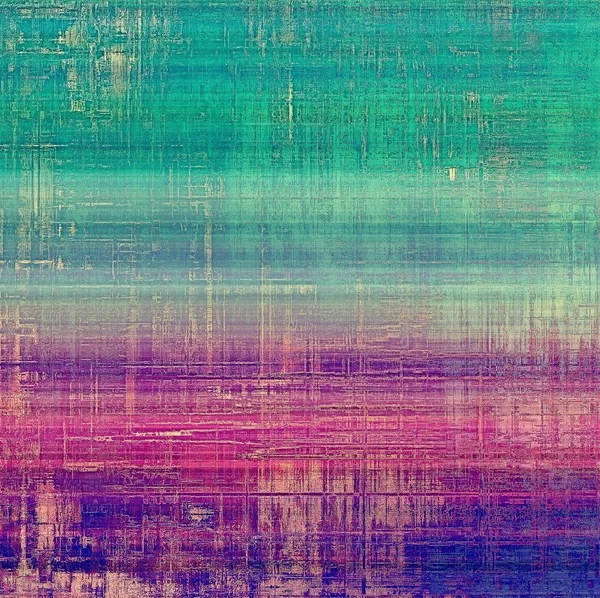 Ретро стиль фону з гранжевою вінтажною текстурою і різними кольоровими візерунками — стокове фото