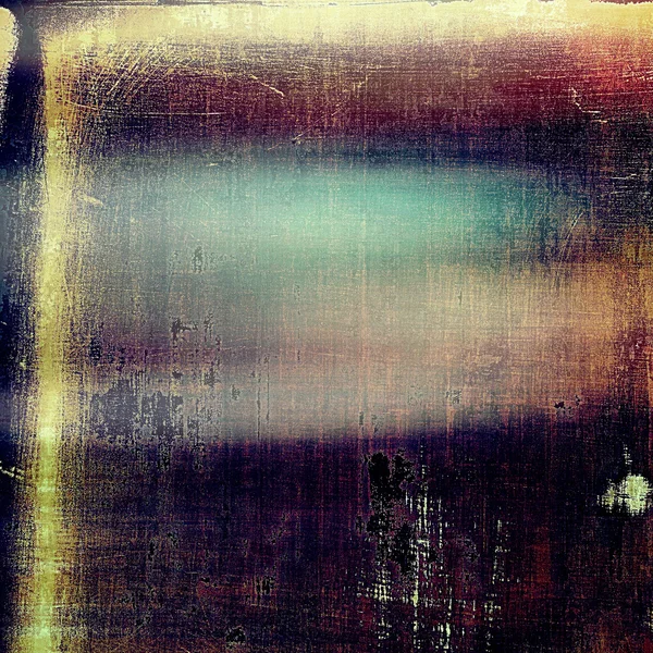 Old style frame, grunge textured background with different color patterns — Stock fotografie