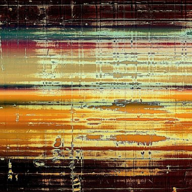 Eski püskü doku veya şık vintage elemanları ile arka plan. Grunge zemin ile farklı renk desen