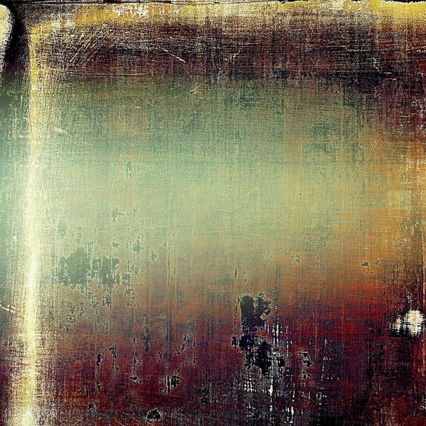 Textura fraca ou fundo com elementos vintage elegantes. Fundo de grunge com padrões de cores diferentes — Fotografia de Stock