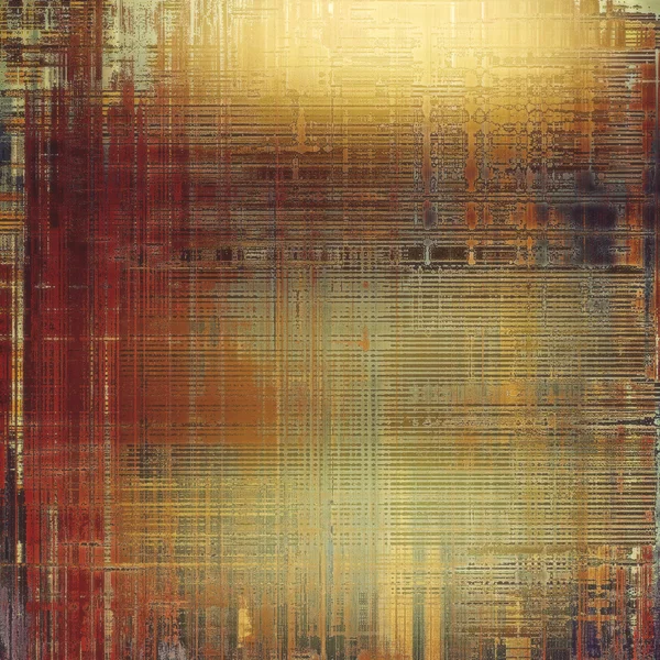 Fondo retro, textura antigua para un diseño vintage abstracto. Con diferentes patrones de color —  Fotos de Stock