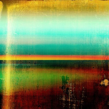 Vintage şablonu veya arka plan aşınmış doku, antika dekoru ve farklı renk desen