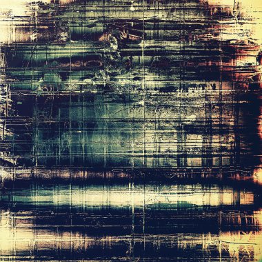 Eski vintage zemin. Orijinal arka plan veya farklı renk desenleri ile yaşlı doku