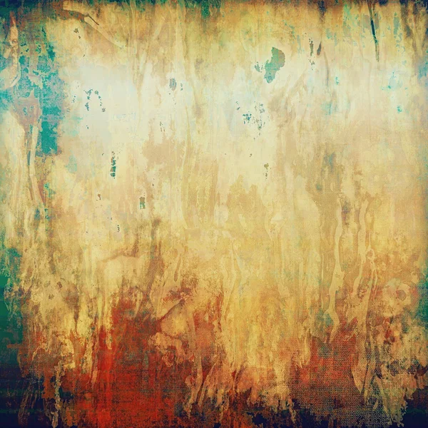 Abstrakt vintage bakgrund med bleka grungy konsistens. Äldre bakgrund med olika färgmönster — Stockfoto