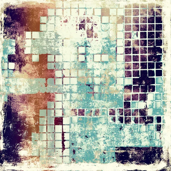 Abstraktní grunge texturou pozadí, ve věku pozadí s různé barevné vzory — Stock fotografie