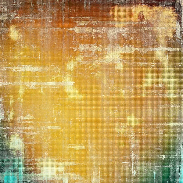 Fundo riscado com sobreposição estilo retro. Textura envelhecida com diferentes padrões de cores — Fotografia de Stock