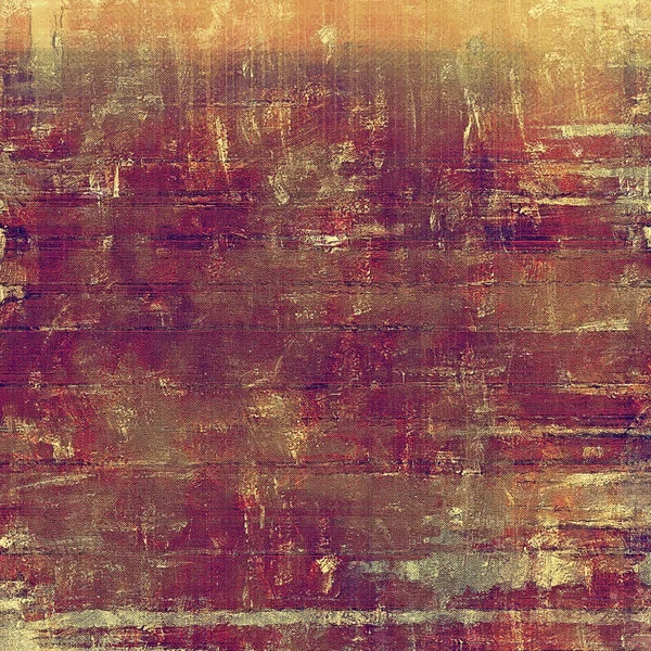 Old style frame or composition, grunge textured background with different color patterns — Stock Photo, Image