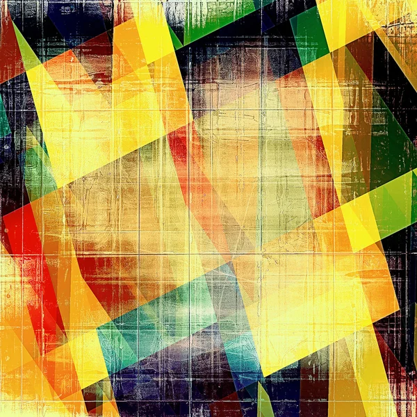 Gammal stil ram eller sammansättning, grunge texturerat bakgrund med olika färgmönster — Stockfoto