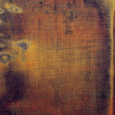 Eski stil çerçevesi veya kompozisyon, grunge dokulu arka plan ile farklı renk desen