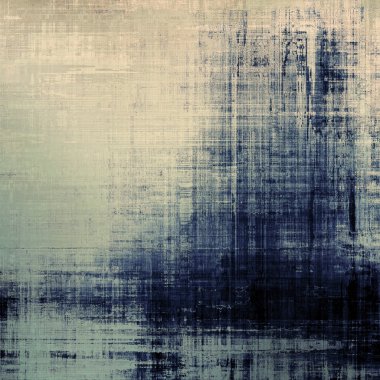 Vintage yırtık doku veya antik tasarım öğeleri ve farklı renk desen şık grunge arka plan