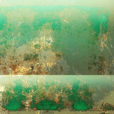 Vintage ve retro tasarım öğeleri soluk grunge arka plan üzerinde. Farklı renk desen ile