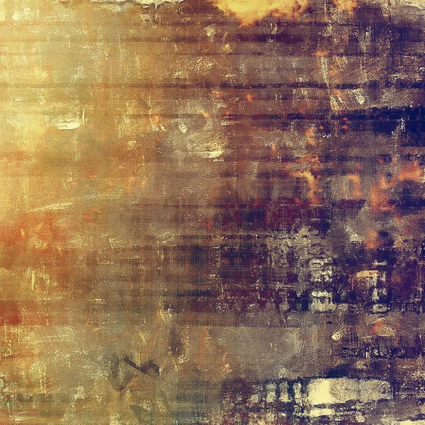 Textura vintage rayada, marco de estilo grunge o fondo. Con diferentes patrones de color — Foto de Stock