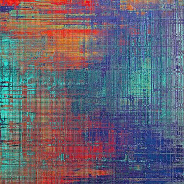 Renkli doku, yıpranmış arka plan ile farklı renk desen