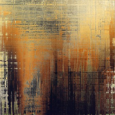 Keskin dokulu arka plan, vintage zemin eski stil öğeleri ve farklı renk desen ile yaşlı