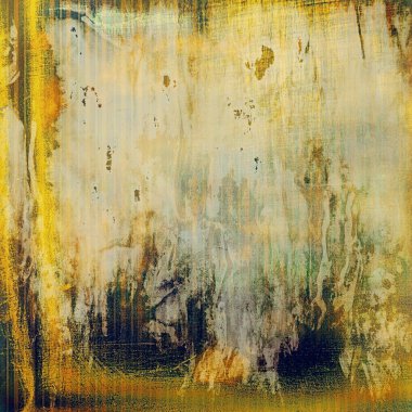 Keskin dokulu arka plan, vintage zemin eski stil öğeleri ve farklı renk desen ile yaşlı