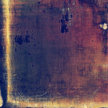 Antika çerçeve veya arka plan vintage duygu ile. Yaşlı doku ile farklı renk desen