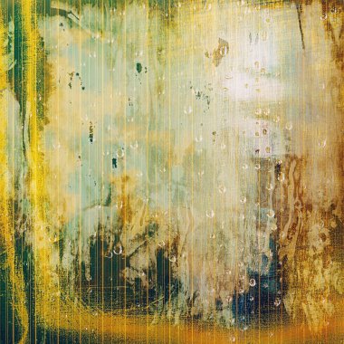 Vintage ve retro tasarım öğeleri soluk grunge arka plan üzerinde. Farklı renk desen ile