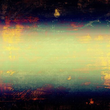 Vintage tarzı ve farklı renk desen eski püskü doku ile yaşlı grunge grafik arka plan