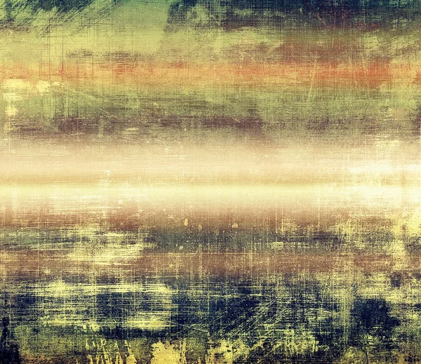 Velho grunge vintage fundo ou textura frágil com diferentes padrões de cores — Fotografia de Stock