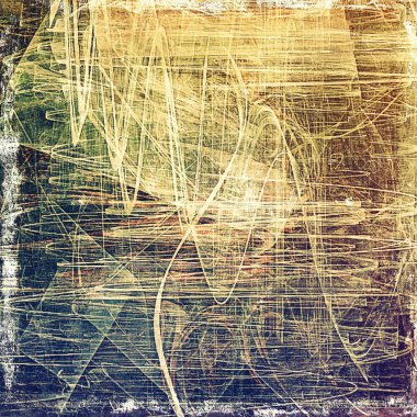 Antika arka plan doku ve farklı renk desen ile tasarlamak