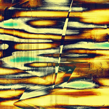 Eski okul çerçeve veya arka plan aşınmış dokulu elemanları ve farklı renk desen ile