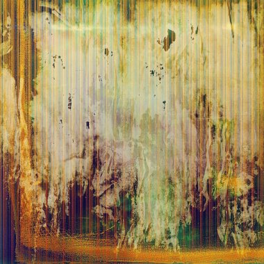 Eski okul çerçeve veya arka plan aşınmış dokulu elemanları ve farklı renk desen ile