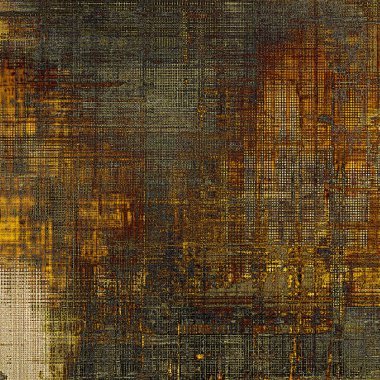 Eski okul çerçeve veya arka plan aşınmış dokulu elemanları ve farklı renk desen ile