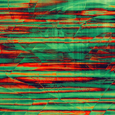 Vintage doku, eski stil çerçeve dekorasyon grunge grafik öğeleri ve farklı renk desen