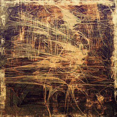 Vintage şablonu veya arka plan aşınmış doku, antika dekoru ve farklı renk desen