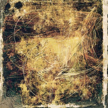 Zarif arka vintage grunge tasarım şablonu. Farklı renk desenleri ile eski doku