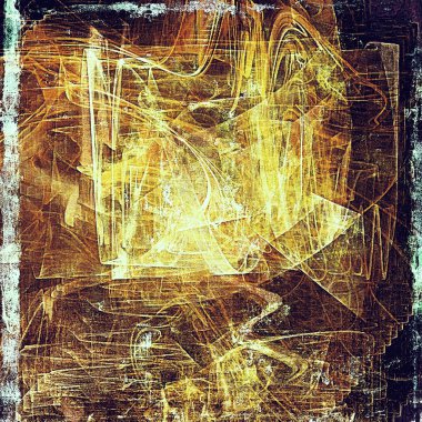 En eski vintage arka planda grunge tarzı. Farklı renk desenleri ile eski doku