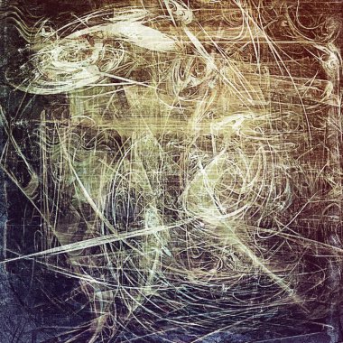 Vintage doku, eski çizilmiş arka plan yaşlı. Farklı renk desen ile