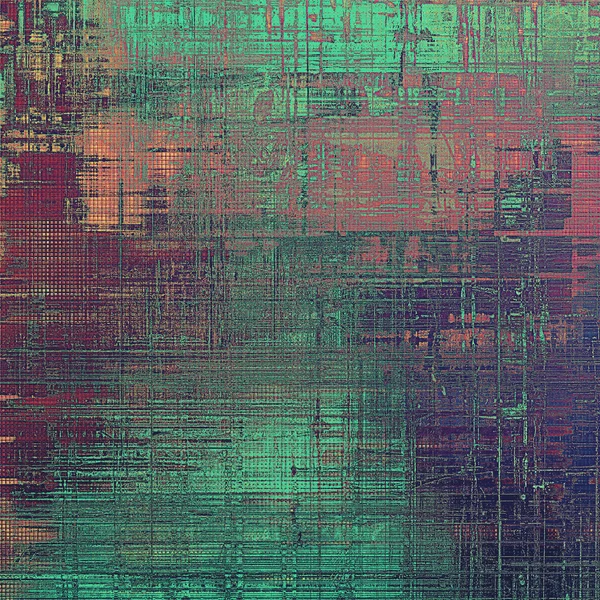 Fundo vintage mais antigo em estilo grunge. Textura antiga com padrões de cores diferentes — Fotografia de Stock