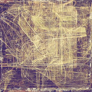 Vintage doku, eski çizilmiş arka plan yaşlı. Farklı renk desen ile